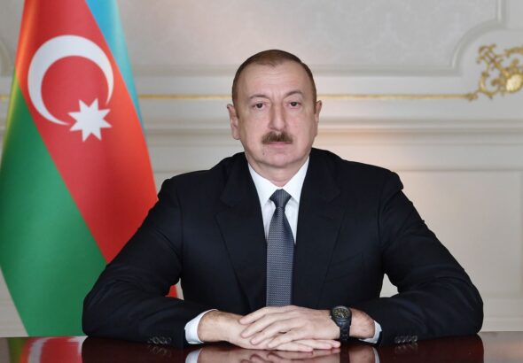 İlham Əliyev məktub