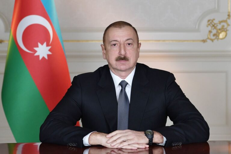 İlham Əliyev məktub