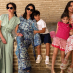 Leyla Əliyeva Şavkat Mirziyoyevin qızları ilə