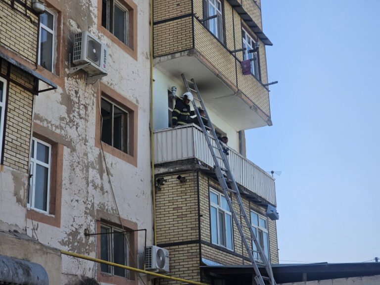 Naxçıvan şəhərində yanğın